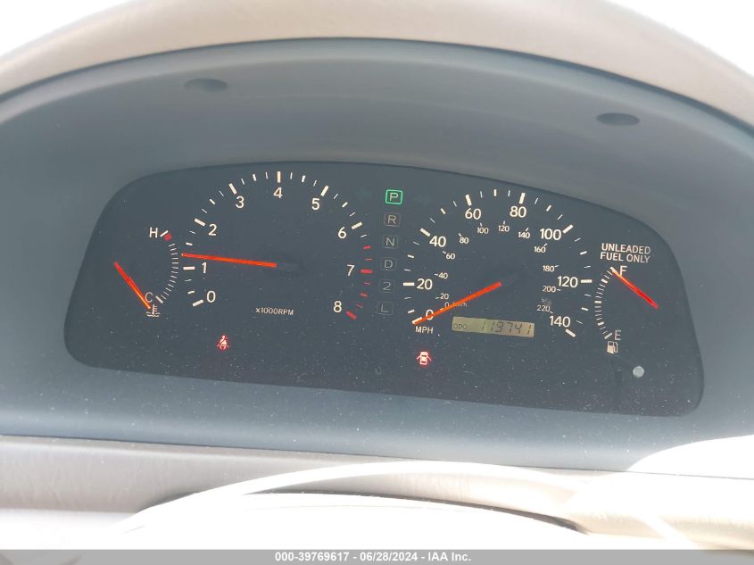 1998 Lexus Es 300 VIN: JT8BF28GXW5023185 Lot: 39769617