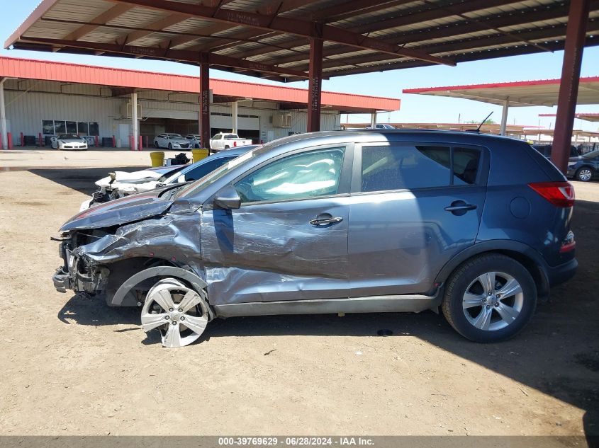 2013 Kia Sportage Lx VIN: KNDPB3A20D7516169 Lot: 39769629