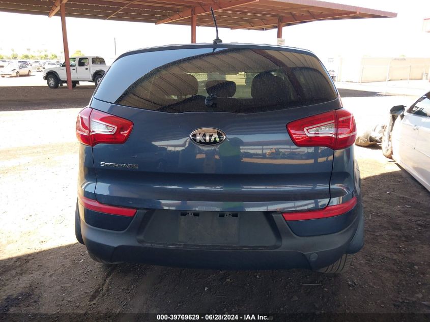 2013 Kia Sportage Lx VIN: KNDPB3A20D7516169 Lot: 39769629