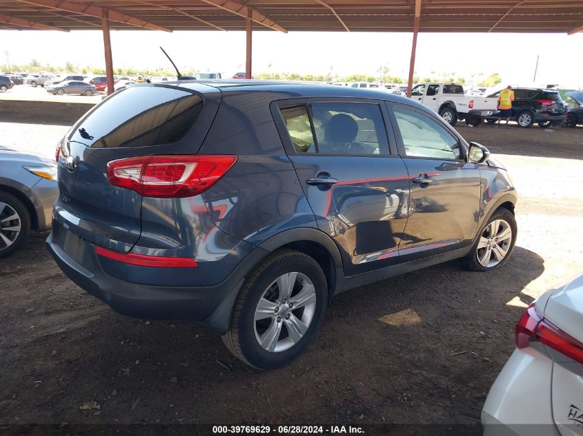 2013 Kia Sportage Lx VIN: KNDPB3A20D7516169 Lot: 39769629