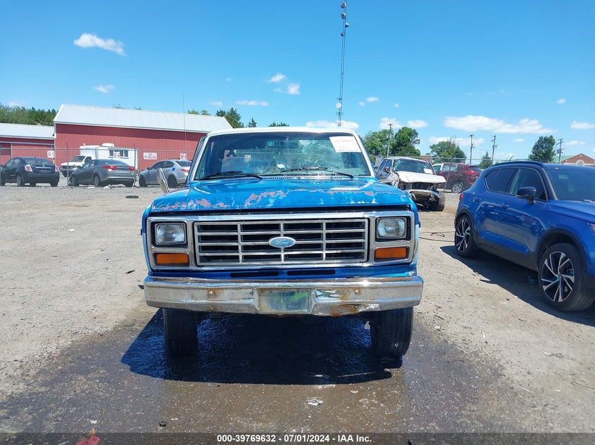 1985 Ford F250 VIN: 1FTHF26G8FNA21787 Lot: 39769632
