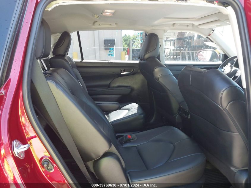 2022 Toyota Highlander Xle VIN: 5TDGZRAH2NS544209 Lot: 39769638