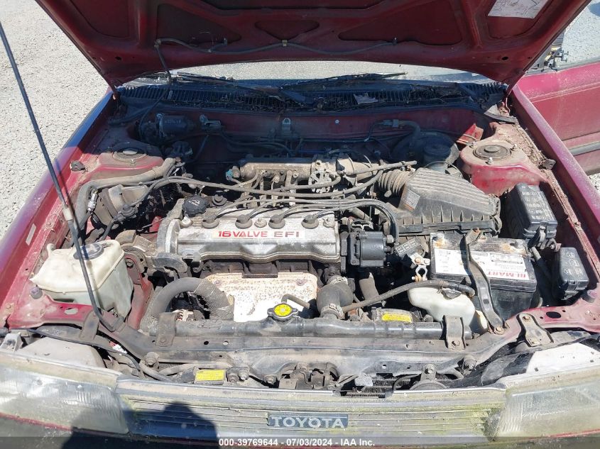 1990 Toyota Corolla Dlx VIN: JT2AE94KXL3397833 Lot: 39769644