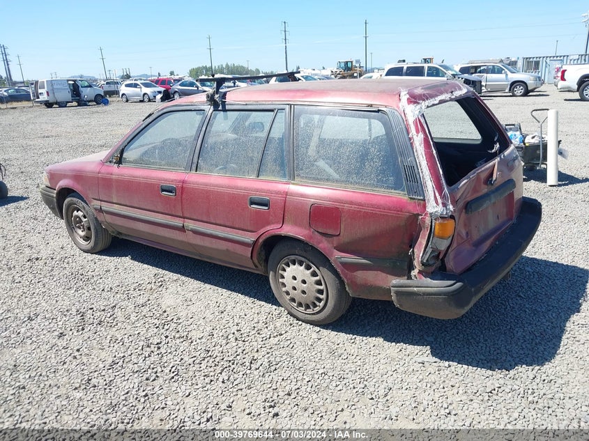1990 Toyota Corolla Dlx VIN: JT2AE94KXL3397833 Lot: 39769644