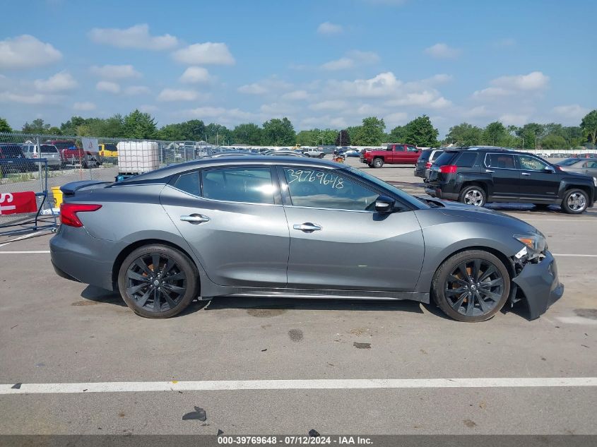 2017 Nissan Maxima 3.5 Sr VIN: 1N4AA6AP5HC457371 Lot: 39769648