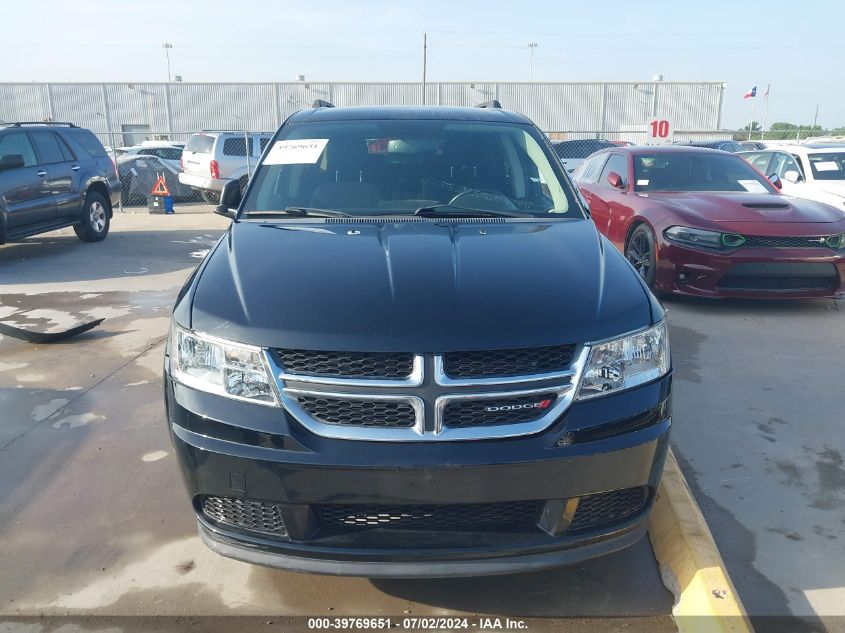 2016 Dodge Journey Se VIN: 3C4PDCAB4GT185803 Lot: 39769651