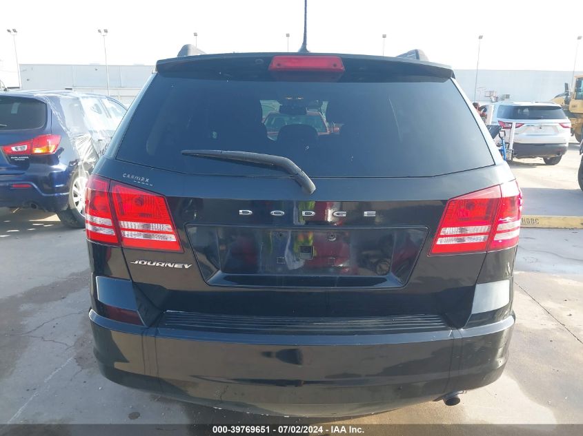 2016 Dodge Journey Se VIN: 3C4PDCAB4GT185803 Lot: 39769651