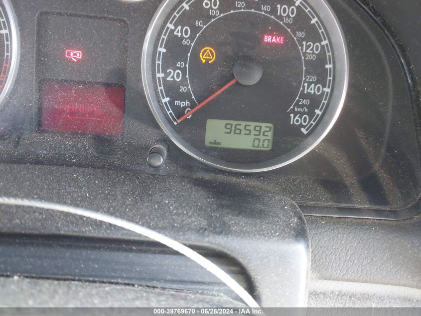 2003 Volkswagen Passat Gls VIN: WVWPD63B93P448607 Lot: 39769670