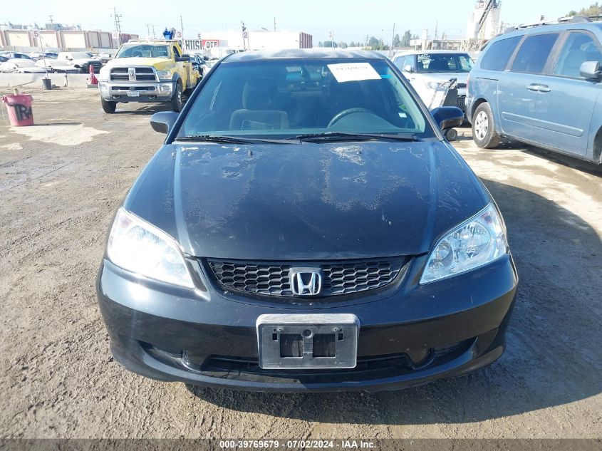 2004 Honda Civic Vp VIN: 1HGEM221X4L022959 Lot: 39769679