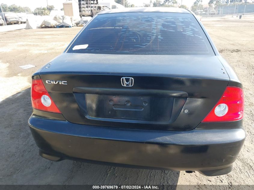 2004 Honda Civic Vp VIN: 1HGEM221X4L022959 Lot: 39769679