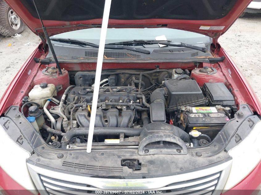 2010 Kia Optima Ex/Sx VIN: KNAGH4A81A5453516 Lot: 39769687