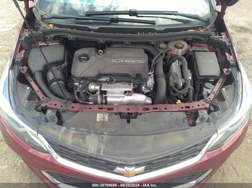 2016 CHEVROLET CRUZE LT AUTO - 1G1BE5SM0G7272940