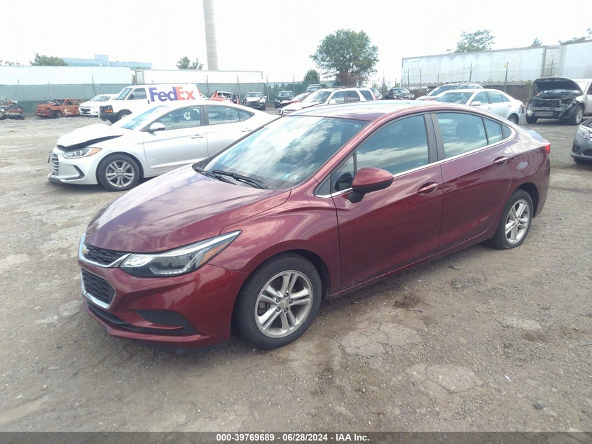 2016 CHEVROLET CRUZE LT AUTO - 1G1BE5SM0G7272940