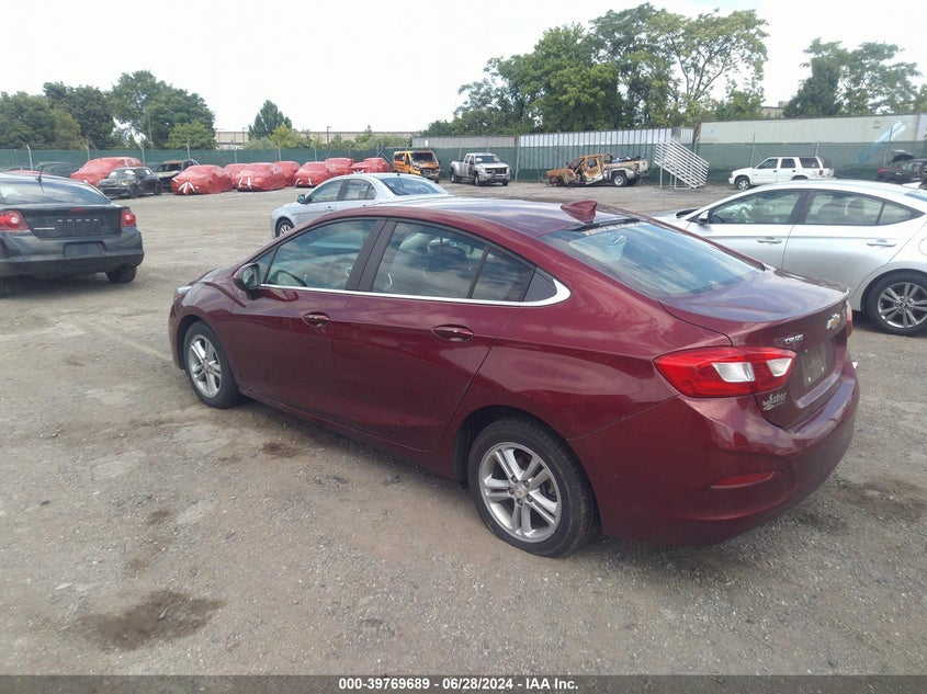 2016 CHEVROLET CRUZE LT AUTO - 1G1BE5SM0G7272940
