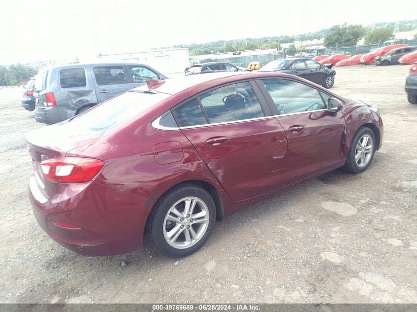 2016 CHEVROLET CRUZE LT AUTO - 1G1BE5SM0G7272940