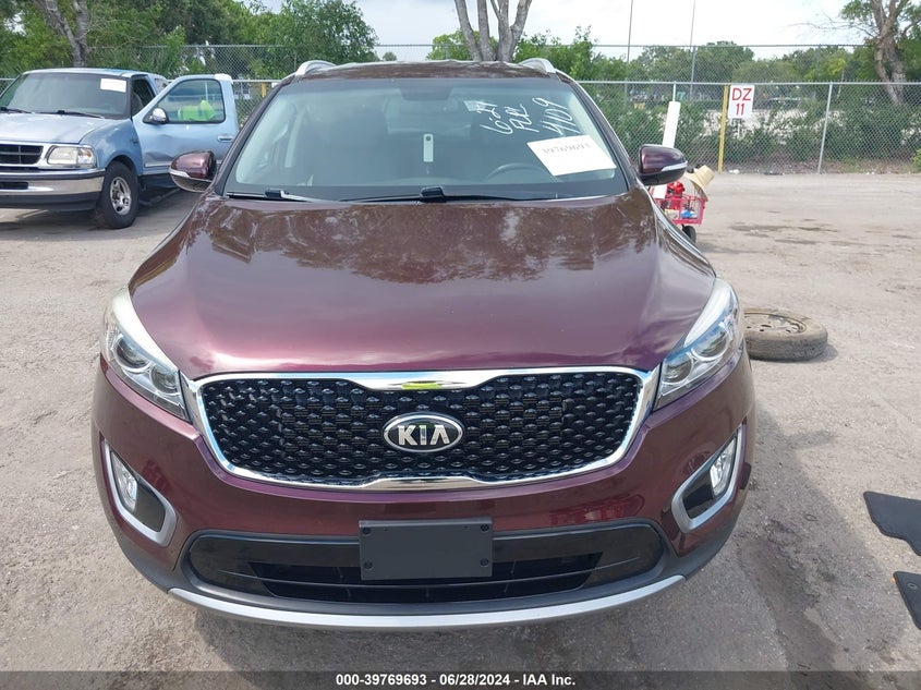 2017 Kia Sorento 3.3L Ex VIN: 5XYPHDA51HG204109 Lot: 39769693