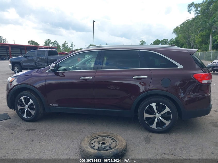 2017 Kia Sorento 3.3L Ex VIN: 5XYPHDA51HG204109 Lot: 39769693