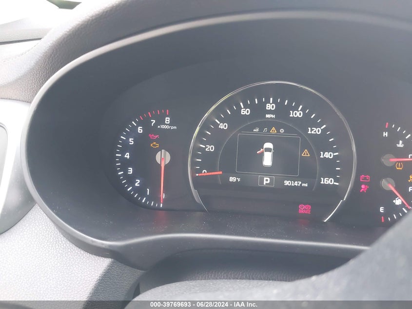 2017 Kia Sorento 3.3L Ex VIN: 5XYPHDA51HG204109 Lot: 39769693