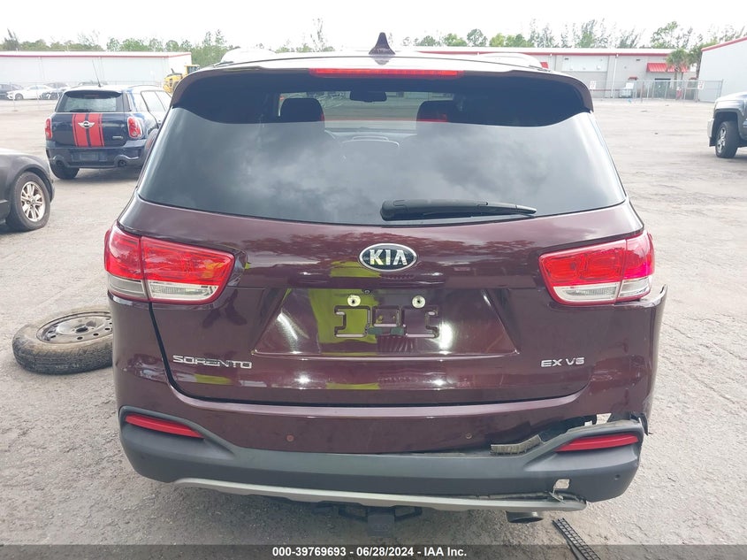 2017 Kia Sorento 3.3L Ex VIN: 5XYPHDA51HG204109 Lot: 39769693