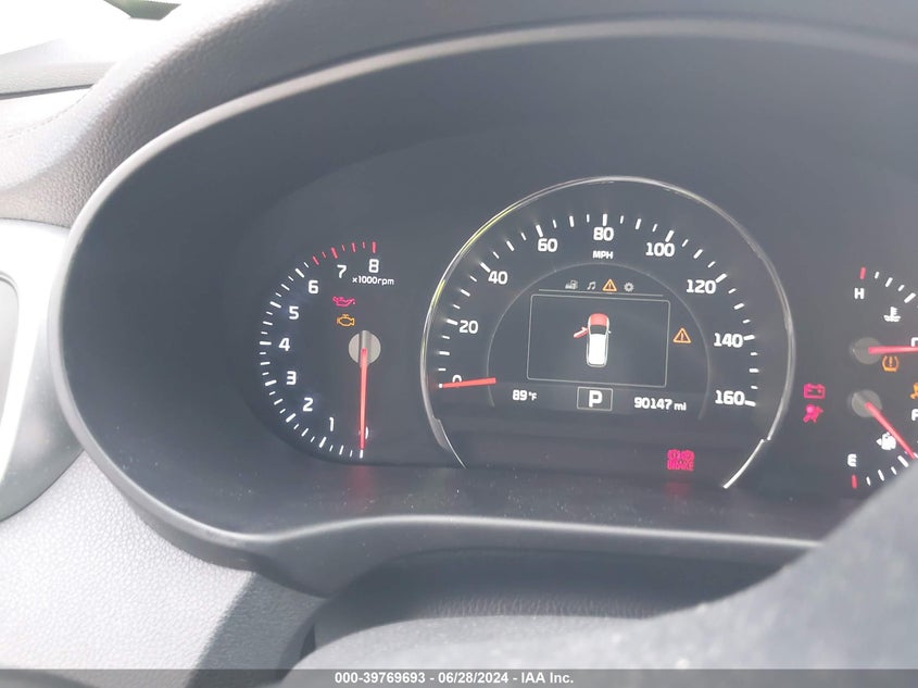 2017 Kia Sorento 3.3L Ex VIN: 5XYPHDA51HG204109 Lot: 39769693