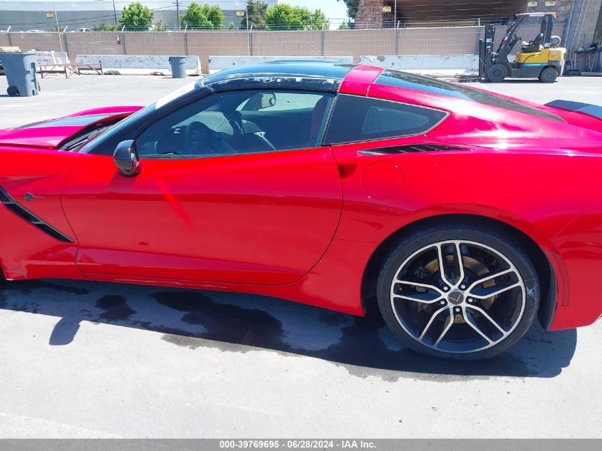 2015 Chevrolet Corvette Stingray Z51 VIN: 1G1YJ2D70F5110036 Lot: 39769695