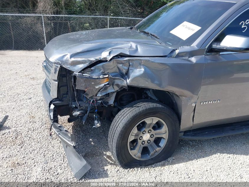 2019 Chevrolet Tahoe Ls VIN: 1GNSCAKC5KR145814 Lot: 39769699