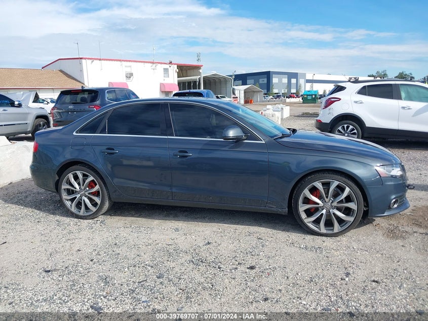 2009 Audi A4 2.0T Premium VIN: WAUSF78K89N047831 Lot: 39769707