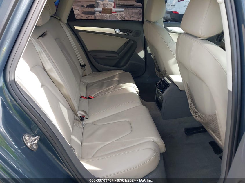 2009 Audi A4 2.0T Premium VIN: WAUSF78K89N047831 Lot: 39769707