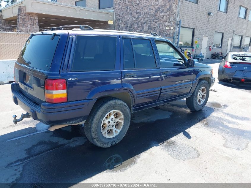 1997 Jeep Grand Cherokee Limited VIN: 1J4GZ78S1VC643069 Lot: 39769710