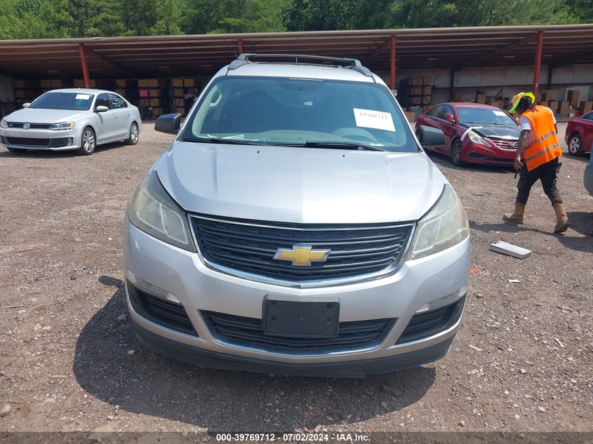 2016 Chevrolet Traverse Ls VIN: 1GNKRFKD4GJ222215 Lot: 39769712