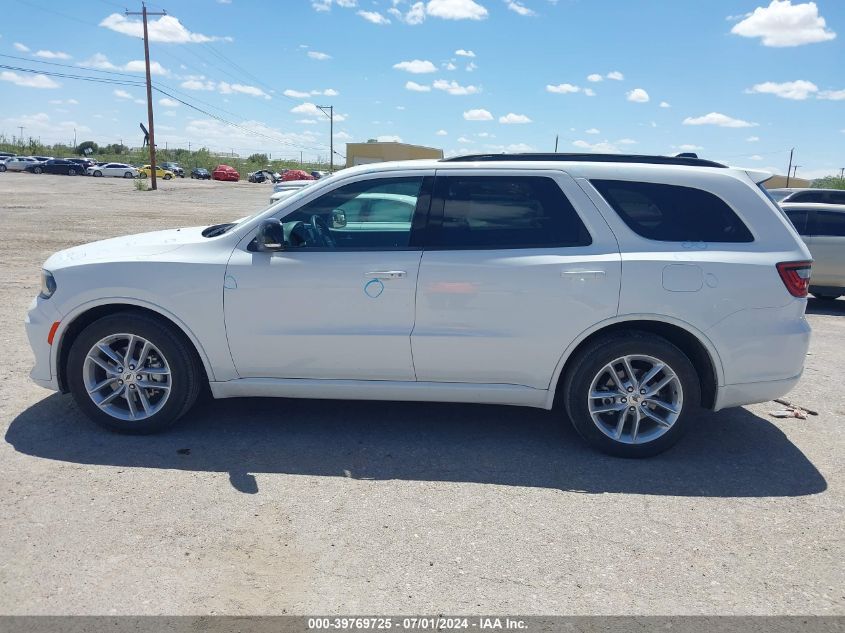 2023 Dodge Durango Gt Plus Rwd VIN: 1C4RDHDG6PC582924 Lot: 39769725