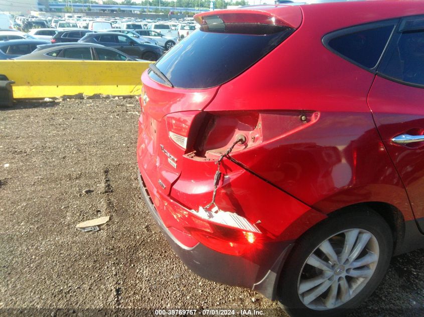 2013 Hyundai Tucson Limited VIN: KM8JUCAC4DU622078 Lot: 39769757