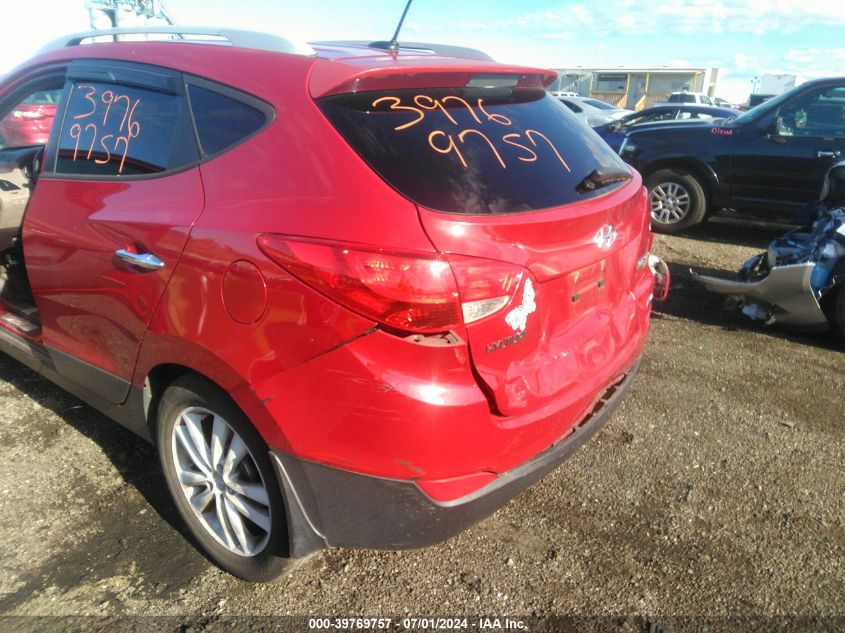 2013 Hyundai Tucson Limited VIN: KM8JUCAC4DU622078 Lot: 39769757