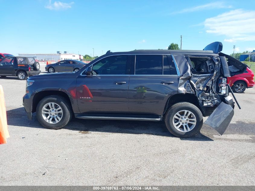 2018 Chevrolet Tahoe Lt VIN: 1GNSKBKC3JR383488 Lot: 39769763