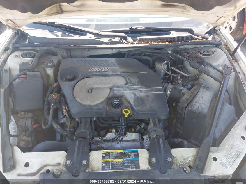 2006 Chevrolet Monte Carlo Ltz VIN: 2G1WN161469301749 Lot: 39769765