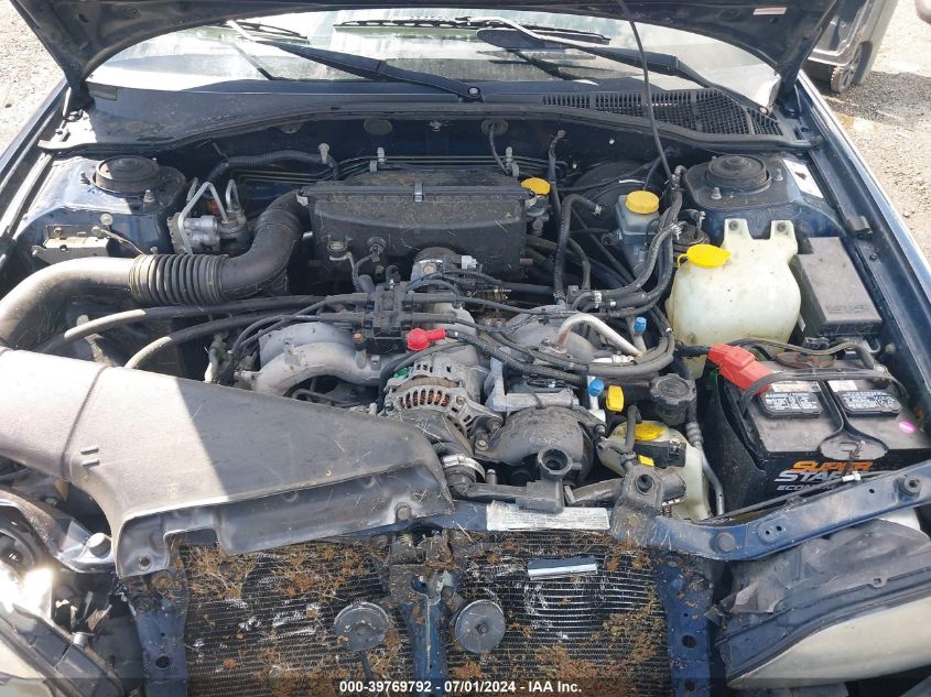 2000 Subaru Outback VIN: 4S3BH6652Y6642509 Lot: 39769792