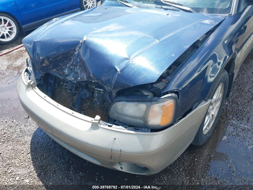 2000 Subaru Outback VIN: 4S3BH6652Y6642509 Lot: 39769792