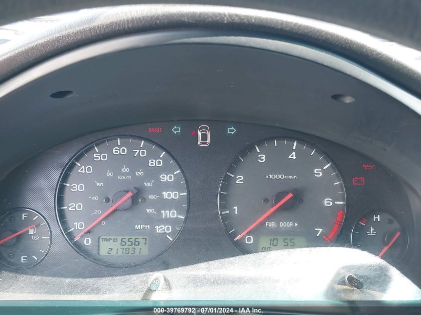 2000 Subaru Outback VIN: 4S3BH6652Y6642509 Lot: 39769792