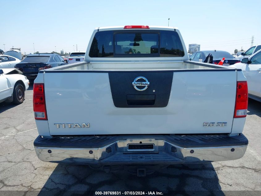 2010 Nissan Titan Se VIN: 1N6AA0ED6AN314167 Lot: 39769831