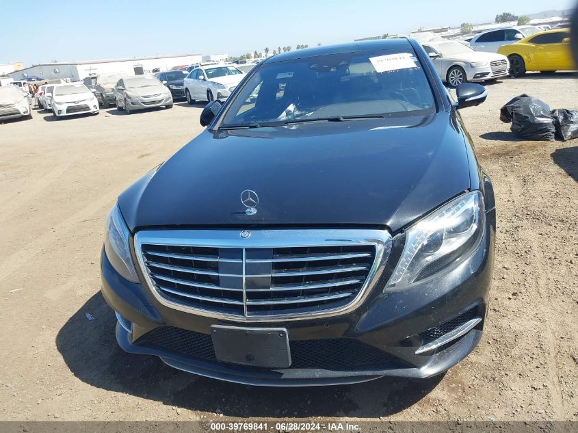 2015 Mercedes-Benz S 550 4Matic VIN: WDDUG8FB0FA070854 Lot: 39769841