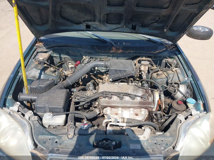 1998 Honda Civic Lx VIN: 2HGEJ667XWH579482 Lot: 39769849