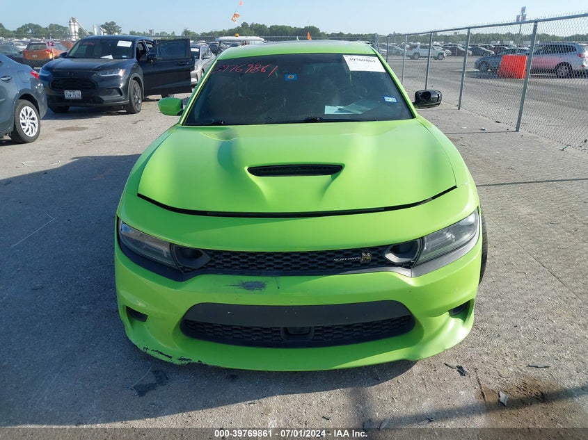 2019 Dodge Charger Scat Pack Rwd VIN: 2C3CDXGJXKH624349 Lot: 39769861