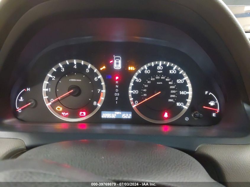 2010 Honda Accord 2.4 Ex-L VIN: 1HGCP2F84AA177083 Lot: 39769879