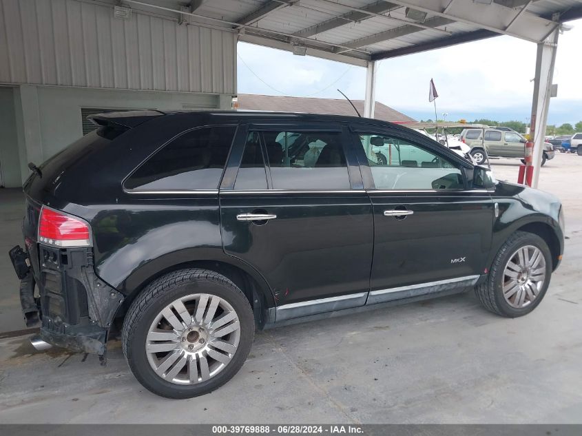 2010 Lincoln Mkx VIN: 2LMDJ6JC3ABJ18151 Lot: 39769888