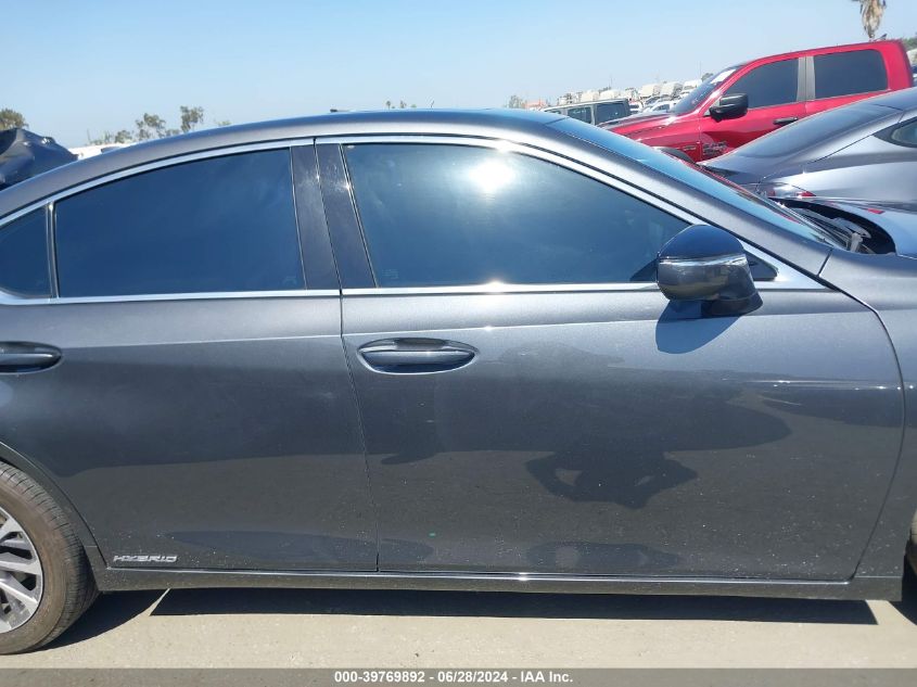 2022 Lexus Es 300H Luxury VIN: 58AEA1C19NU018952 Lot: 39769892