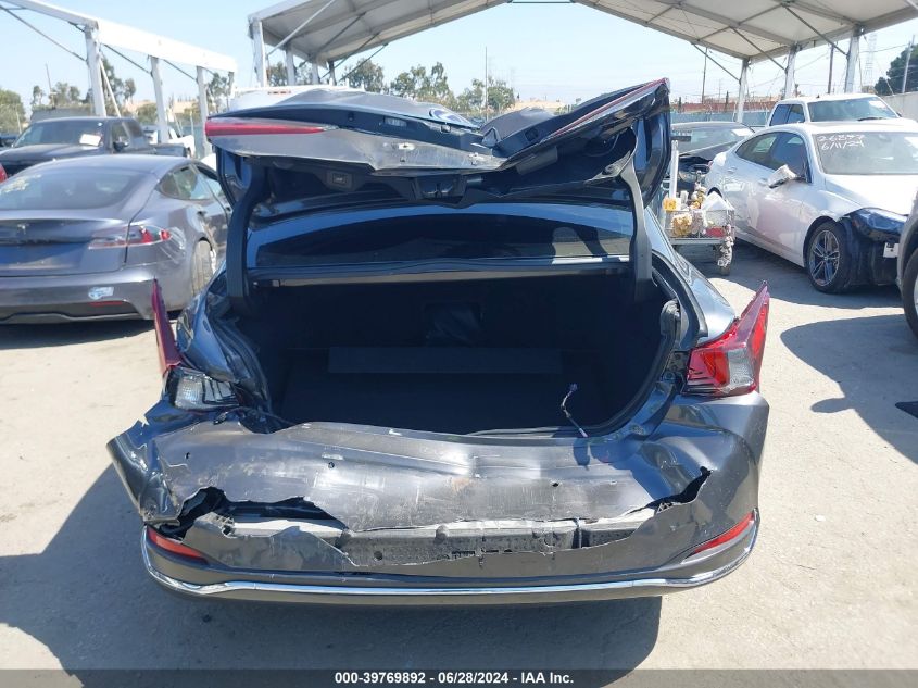 2022 Lexus Es 300H Luxury VIN: 58AEA1C19NU018952 Lot: 39769892