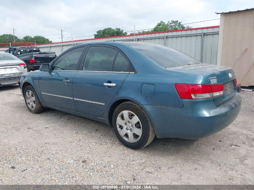 5NPET46C37H241134 2007 Hyundai Sonata Gls