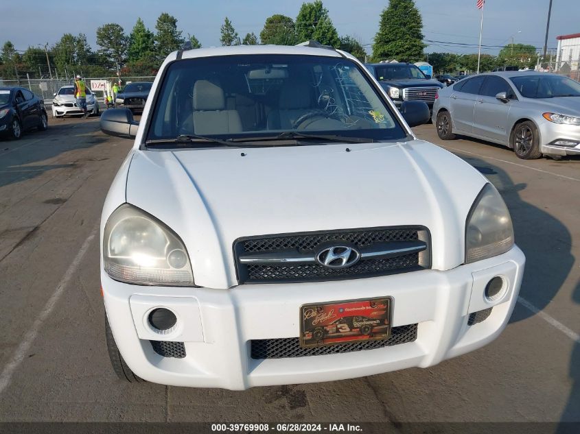 2008 Hyundai Tucson Gls VIN: KM8JM12B88U877400 Lot: 39769908