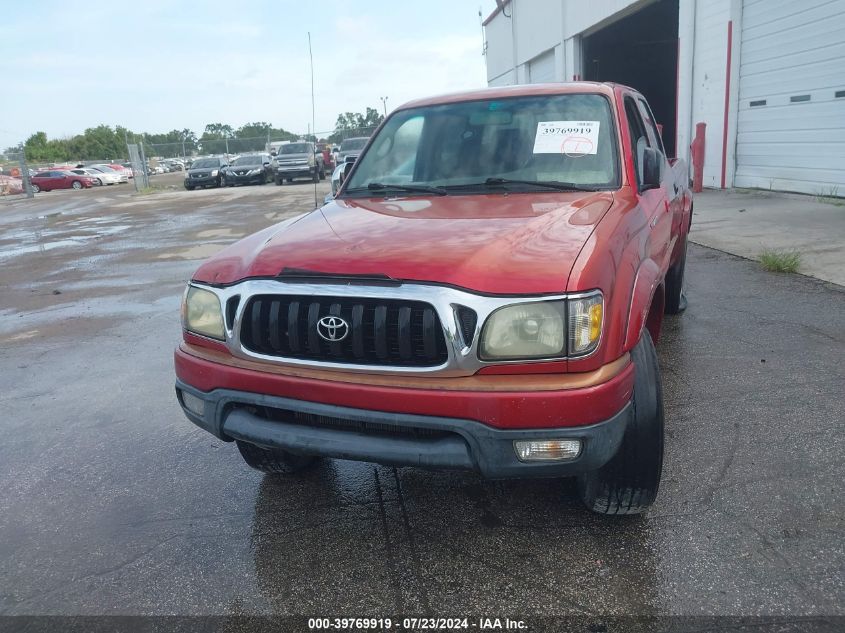 2002 Toyota Tacoma Base V6 (A4) VIN: 5TEHN72N72Z079210 Lot: 39769919