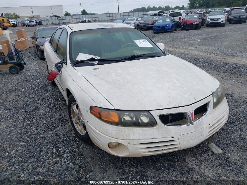 2001 Pontiac Bonneville Se VIN: 1G2HX54K114289167 Lot: 39769920
